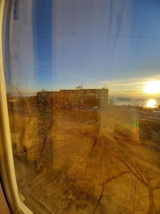 Flat with the sea view Apartment Aktau  Ngoại thất bức ảnh
